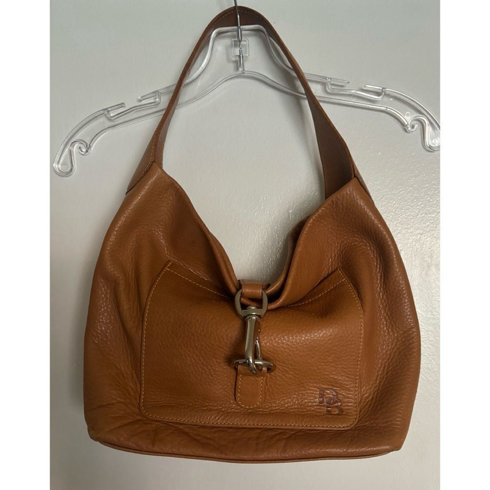 Vintage Dooney & Bourke Annalisa Hobo Bag in Caramel Size Médium - Picture 2 of 11